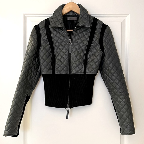 Marisa minicucci leather motorcycle jacket - Picture 1 of 7